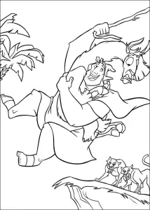 Coloriage De Kuzco à Telecharger Gratuitement