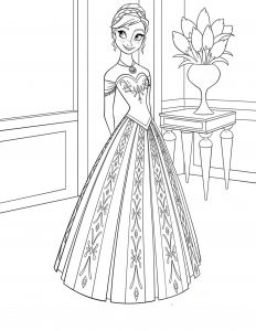 La Reine Des Neiges Anna Princesse