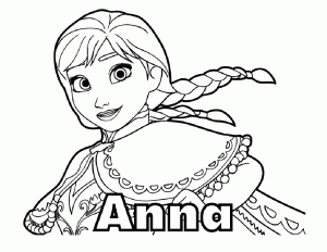 coloriage-reine-neige-disney-anna