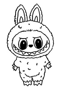 Coloriage labubu 00003