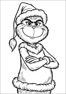 Le Grinch souriant