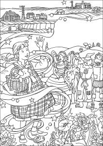 Dorothy dit au revoir à ses amis