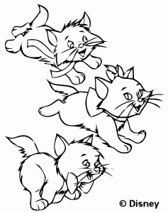 Dessin De Les Aristochats Gratuit à Télécharger Et Colorier