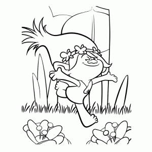 Les Trolls Poppy Joyeuse