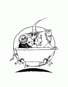 Dessin De L'étrange Noël De Mr Jack Gratuit à Télécharger Et Colorier