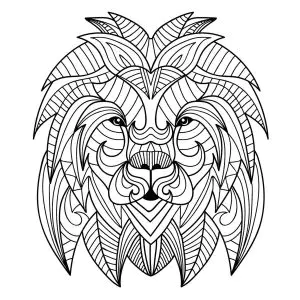 Tete De Lion Mandala 2