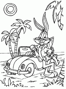 Coloriage de Looney Tunes à imprimer