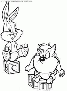 Coloriage de Looney Tunes pour enfants