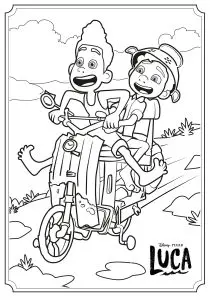 Luca et son ami