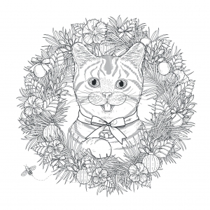Facile Mandala Chaton
