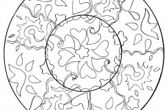Mandala Beaux Coeurs Par Domandala 16