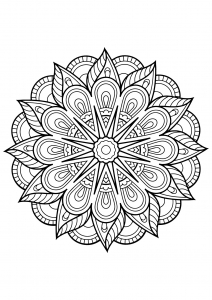 Mandala Feu D'artifice
