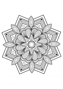 Mandala Complexe Livre Gratuit 10