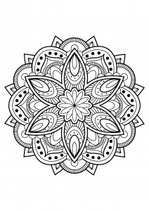 Mandala Complexe Livre Gratuit 16