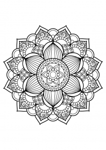 Mandala Complexe Livre Gratuit 17