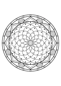 Mandala Complexe Livre Gratuit 20