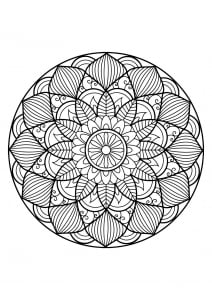 Mandala Complexe Livre Gratuit 30