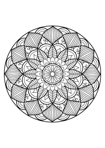Mandala Complexe Livre Gratuit 30