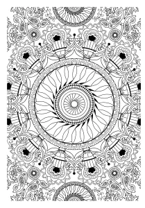 Mandala Complexe Vegetal