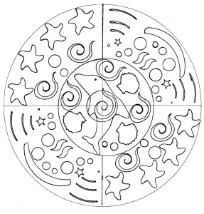 Mandala Dauphin Par Domandala 8