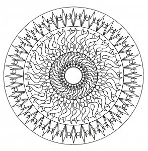 Mandala Géométrique   6