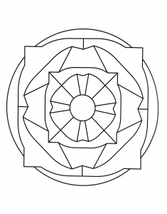 Simple Mandala Original