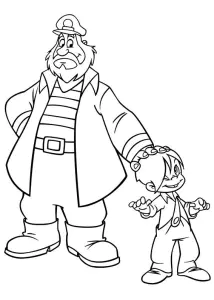 Coloriage De Marcelino à Imprimer Pour Enfants