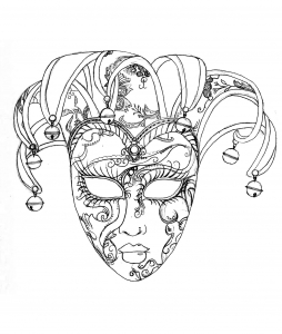 Masque Du Carnaval De Venise