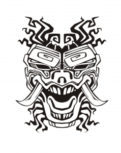 Masque D'inspiration Inca / Aztèque