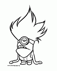 Coloriage De Moi Moche Et Méchant à Telecharger Gratuitement