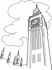 Big Ben Vu D'en Bas  Londres 