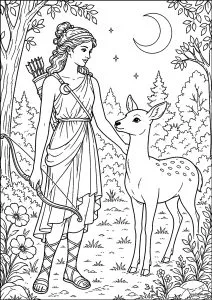 Artémis, déesse grecque de la chasse