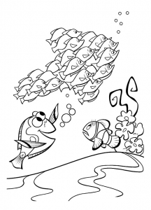 Coloriage De Le Monde De Nemo à Colorier Pour Enfants