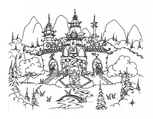 Coloriage nouvel an chinois 1 4