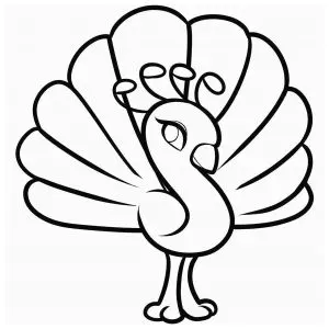 Free Printable Peacock Coloring Pages For Kids For Peacock Coloring Pages