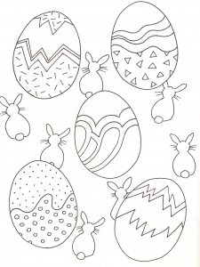 Coloriage paques 2 2