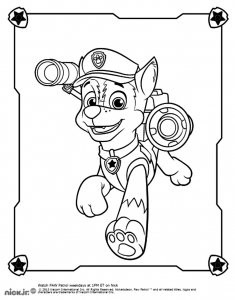 Coloriage De Pat Patrouille à Colorier Pour Enfants