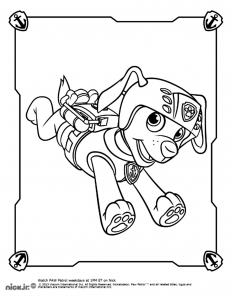 Coloriage De Pat Patrouille à Télécharger