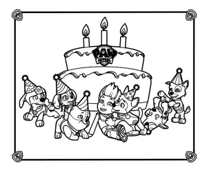 Dessin De Pat Patrouille Gratuit à Télécharger Et Colorier