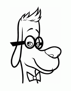 Coloriage mr peabody sherman 3