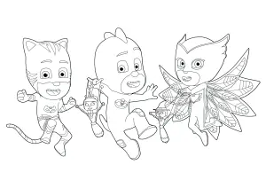 Pyjamasques   Pj Masks  : Les 3 Jeunes Super Héros