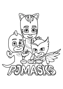 Pyjamasques  (PJ Masks) : fiers et forts