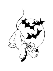 Dessin De Pluto Gratuit à Imprimer Et Colorier