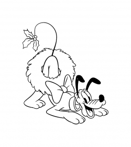 Dessin De Pluto Gratuit à Télécharger Et Colorier
