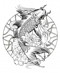 Image De Poissons à Télécharger Et Colorier