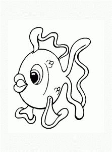 Coloriage De Poissons à Télécharger