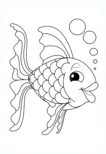 Image De Poissons à Télécharger Et Colorier