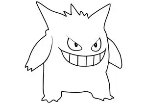 Evoli : Coloriage Facile
