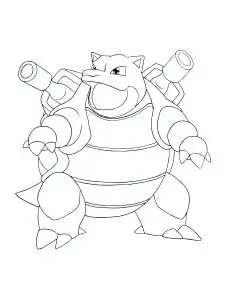 Tortank : Superbe Coloriage