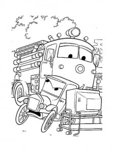 Coloriage De Pompier à Colorier Pour Enfants